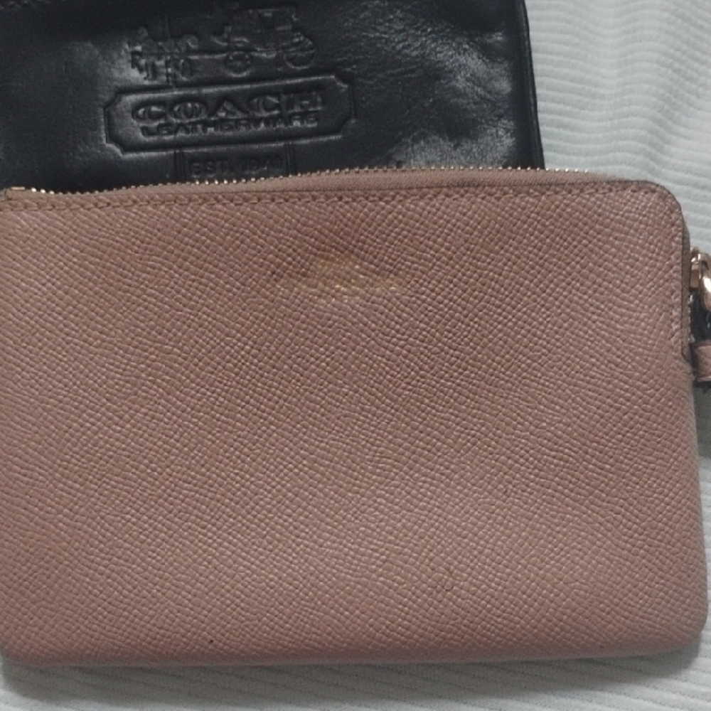 Coach Leather Wristlet Set Of 2 - Picture 3 of 8